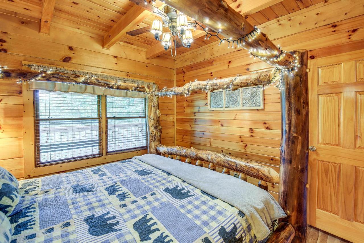 Sevierville Cabin With Wraparound Deck And Lake Access Exterior foto