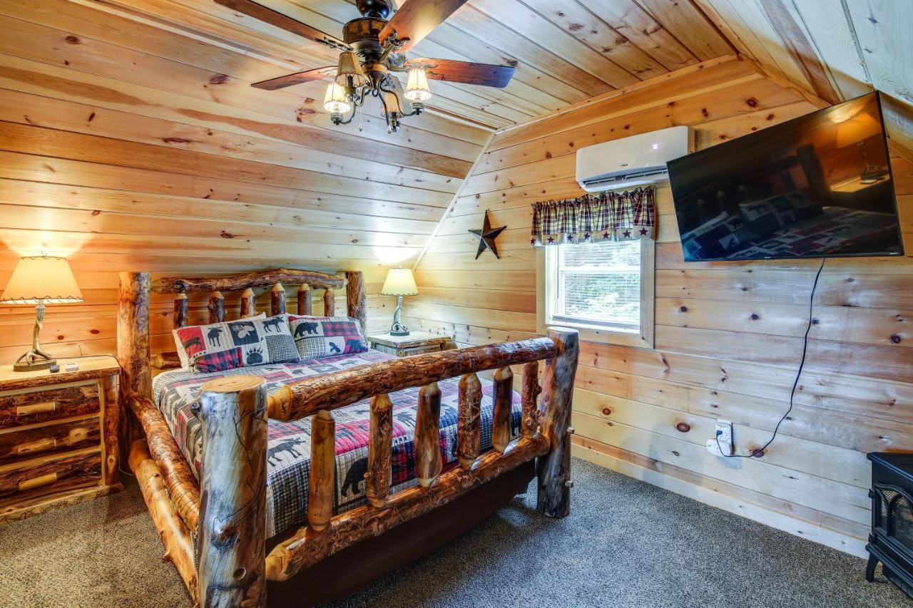 Sevierville Cabin With Wraparound Deck And Lake Access Exterior foto